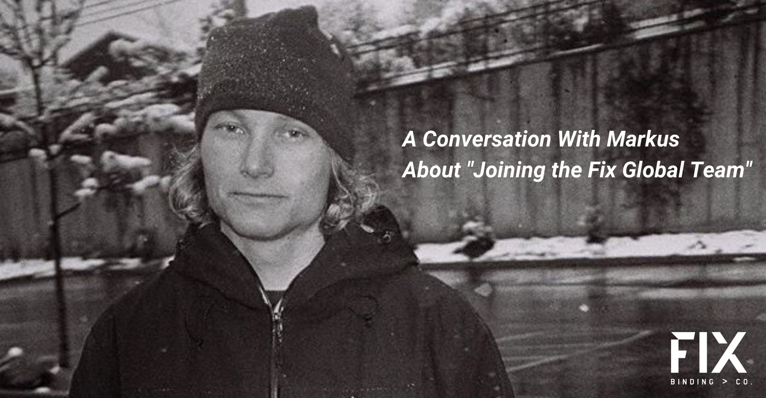 A Conversation with Markus About “Joining the Fix Global Team”