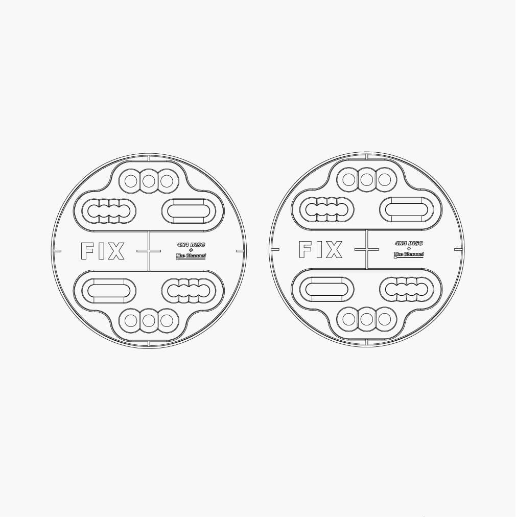 Mounting Disc Set