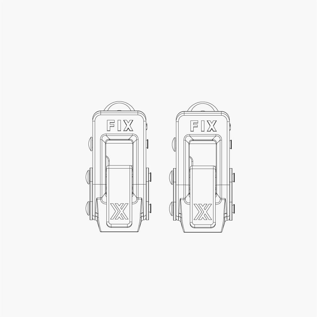 Toe Buckle Set